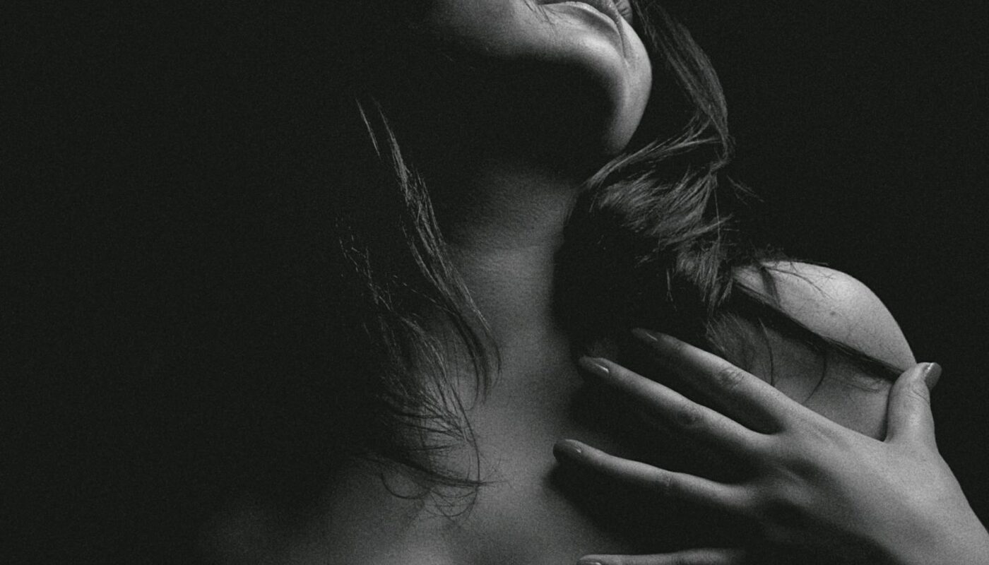 Monochrome Photo of Sensual Woman