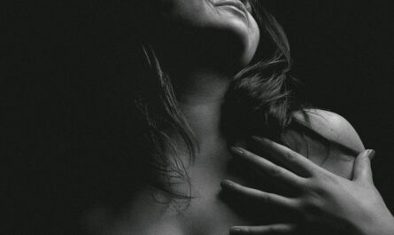 Monochrome Photo of Sensual Woman